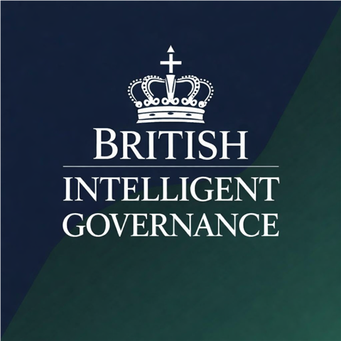 British Intelligent Governance crown emblem